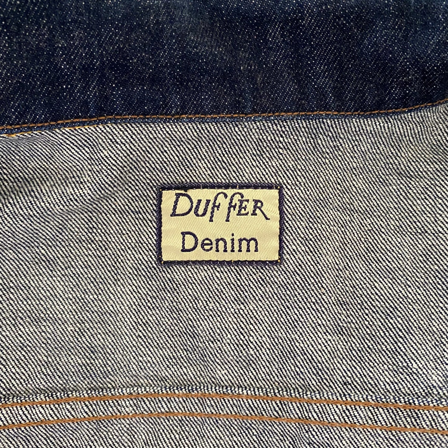 Vintage Reworked Denim Jacket With Flower Embroidery Size L