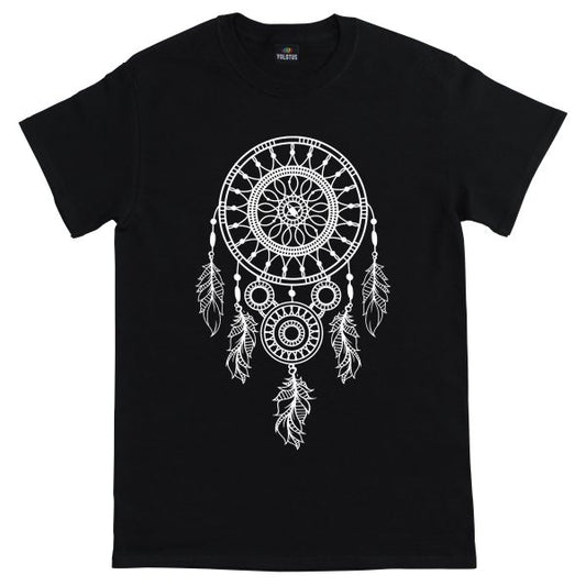 Unisex Dreamcatcher Mystic Graphic T-Shirt in Black