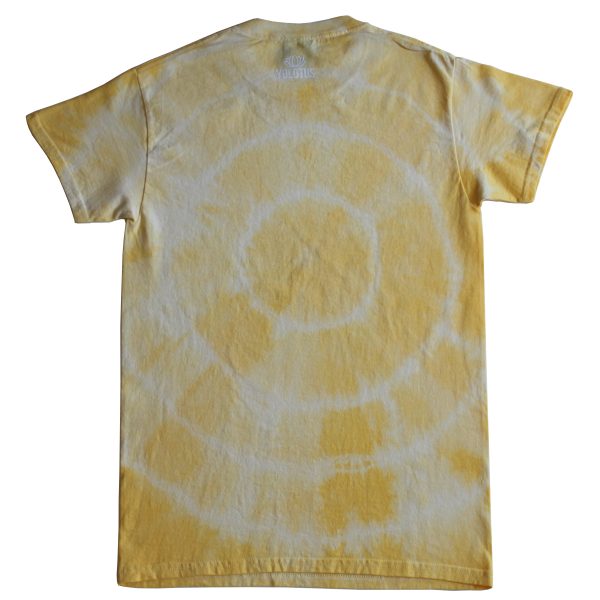 Unisex Mandala Mystic Tie Dye Graphic T-Shirt in Yellow