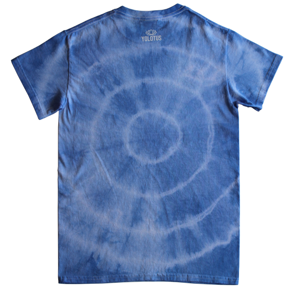 Zodiac Signs Horoscope Tie Dye Graphic T-Shirt in Blue